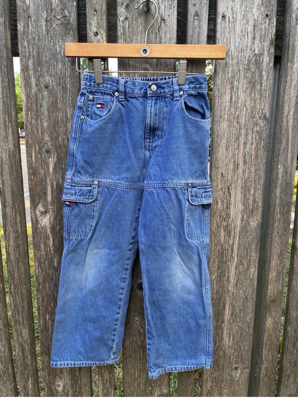 Vintage Y2K Children’s Youth Boy Tommy Hilfiger Denim Jeans Sz 7 American Retro